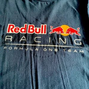 Puma Red Bull racing Graphic T-shirt -2xl- Navy with multi colored graphics
